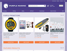 Tablet Screenshot of offshore.purplemarine.com
